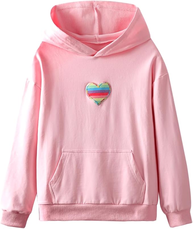 WELAKEN Sweatshirts for Girls Toddler & Kids II Little Girl's Pullover Tops Sweaters & Hoodies