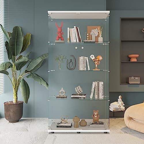 White Glass Display Cabinet
