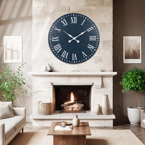 35.5" Large Wall Clock