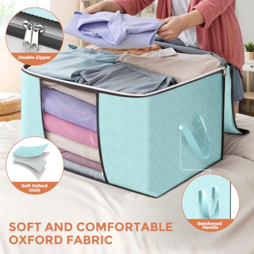 90L Large Storage Bags (6 Count)