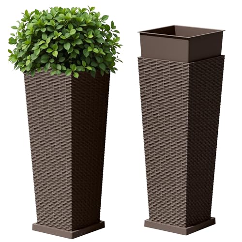 Resin 32'' Tall Planters