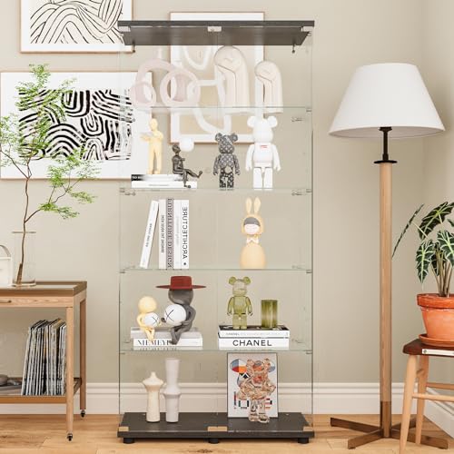 Black Glass Display Cabinet