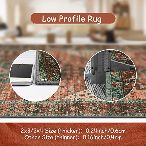 Ultra Thin Washable Runner Rug