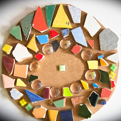 250g Ceramic Mosaic Tiles for Crafts Bulk (200 unidad)