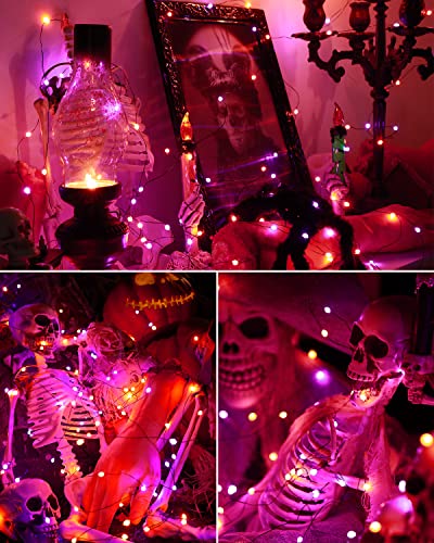 Purple & Orange Halloween Lights