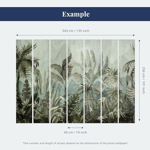 Wall Mural World Map 177x124 in (152.63 Sq Ft)