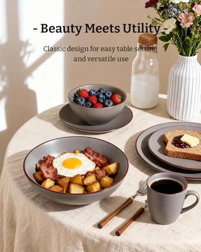 Venus Dinnerware Sets with Mugs (24 Count)