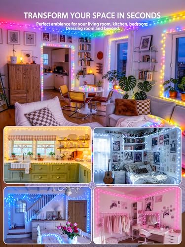 200 LED RGB String Lights Outdoor Indoor (66 Foot)