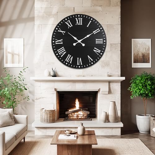 35.5" Large Wall Clock