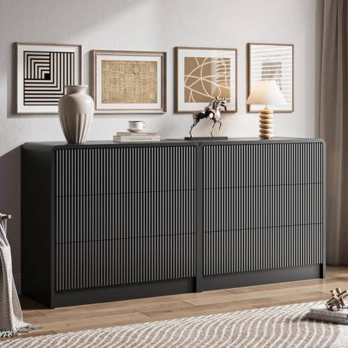 3 Drawer Nightstand Set of 2