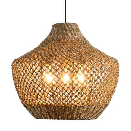Rattan Pendant Light (3 Count)
