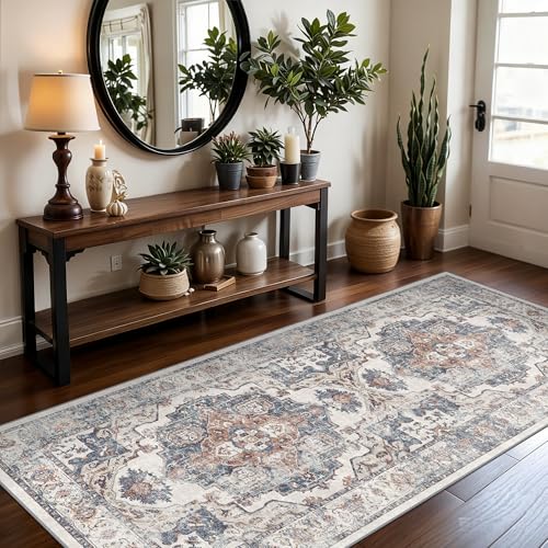 Washable 3x7 Hallway Runner Rug (21 Sq Ft)