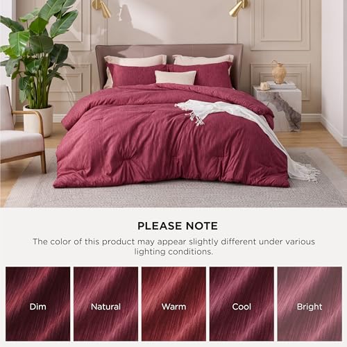 Red Twin Comforter Set