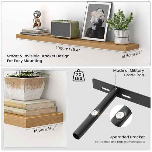 Floating Shelves for Wall 40 Inch (2 Count)