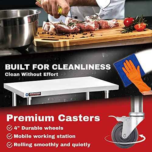 30x72 NSF Stainless Steel Cart