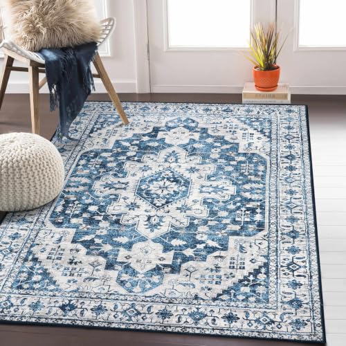Ultra Thin Vintage 8x10 Area Rugs (80 Sq Ft)