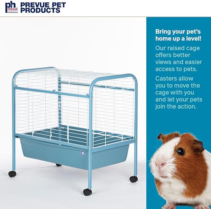 Small Animal Home with Rolling Stand