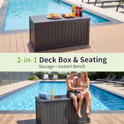 180 Gallon Deck Box Waterproof