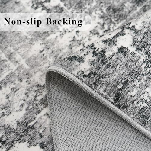 Abstract 14ft Long Runner Rug (34 Sq Ft)