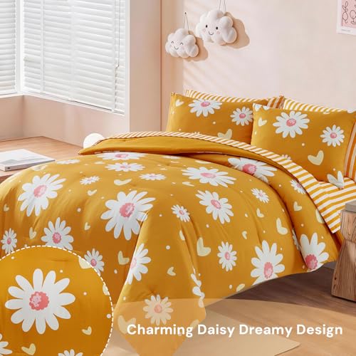 Queen Comforter Set with Sheets for Girls