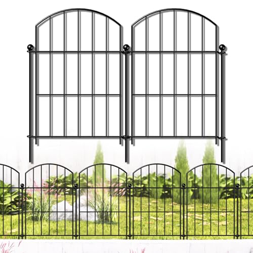 Metal Garden Fence 17 in x 10 ft (100 Foot)