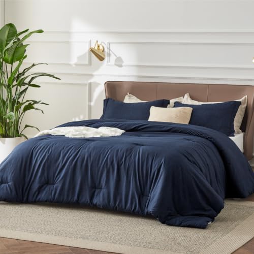 Navy Full Size Comforter Set