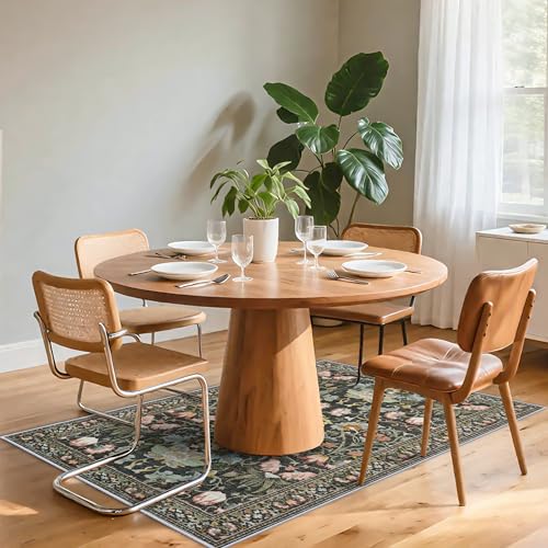 Washable 4x6 Bedroom Rug for Family (24 Sq Ft)