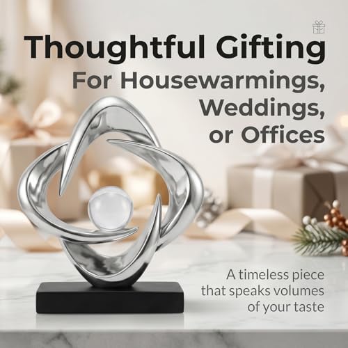 Modern Abstract Sculpture Decor