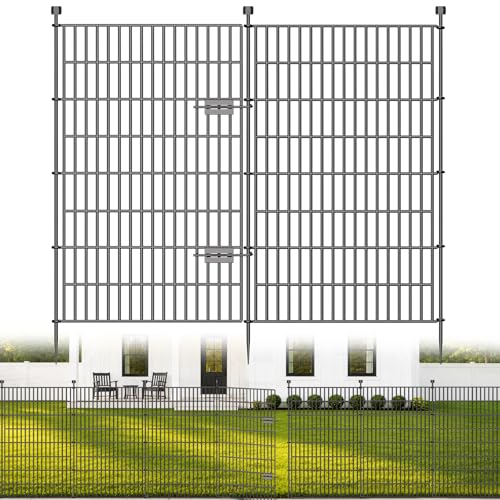 No Dig Garden Fence Outdoor for Yard