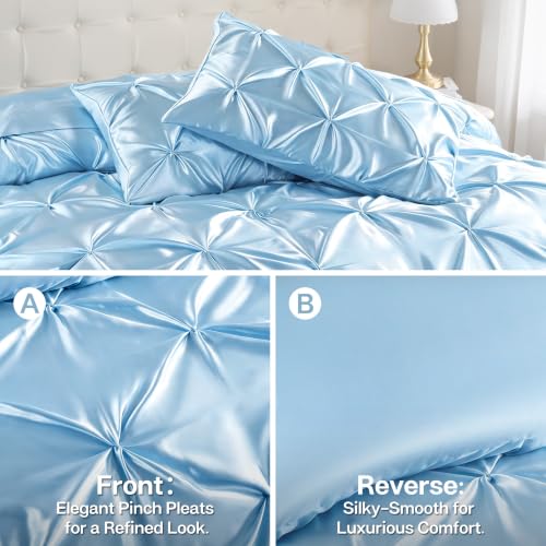 Satin California King Comforter Set (7 Count)