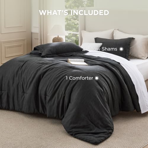 Charcoal Queen Comforter Set