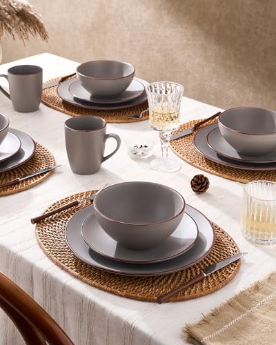 Venus Dinnerware Sets with Mugs (24 Count)
