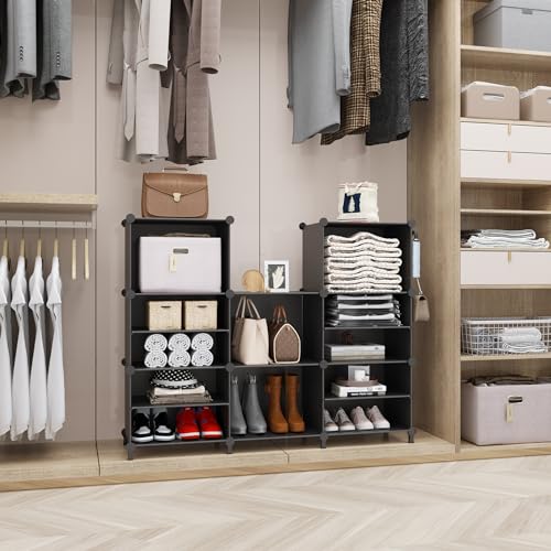 Closet Organizer 8 Cube Closet Storage Shelves (8 Cubes)