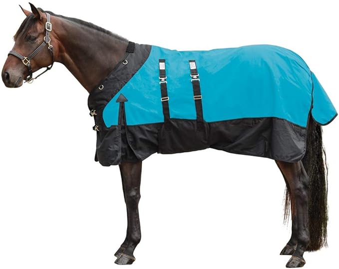 STORM SHIELD Contour Collar Classic II Horse Turnout Blanket | Bellyband Closure | Horse Blankets for Winter Waterproof | Weather Protection | Winter Horse Blanket