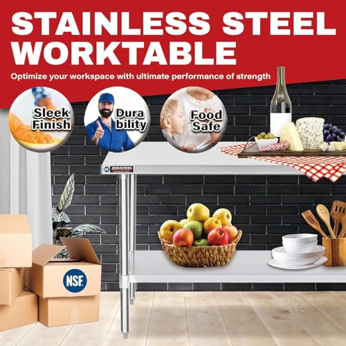 24x60 Stainless Steel Work Table