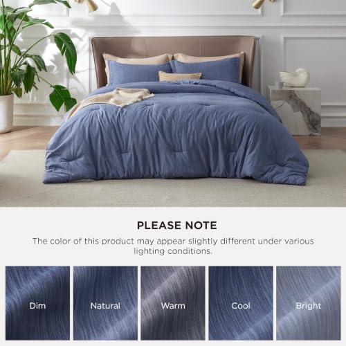 Infinity Blue Full Size Comforter Set