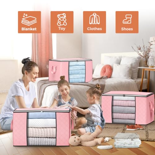 90L Large Storage Bags (8 Count)