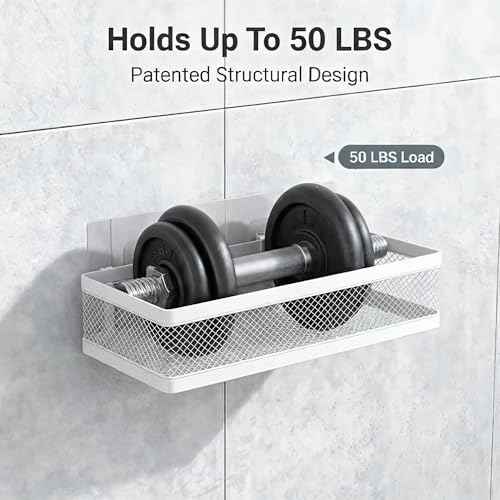 Mesh Shower Caddy Wall Mount (2 Count)