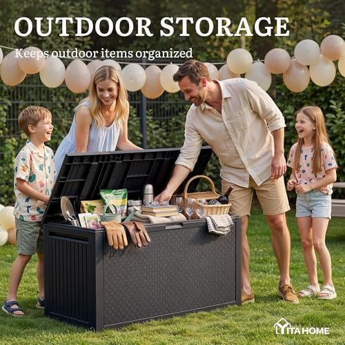 95 Gallon Outdoor Storage Deck Box