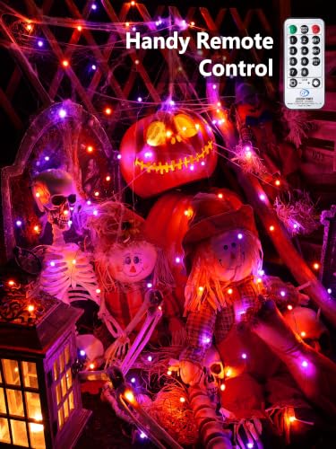 Purple & Orange Halloween Lights
