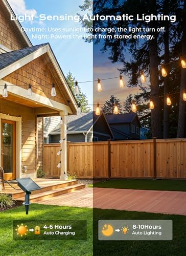 175FT Solar String Lights Outdoor