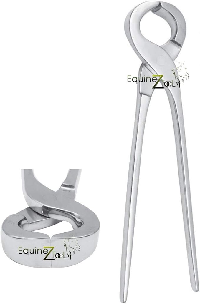 Farrier Horse Shoe Puller and Spreader – Heavy Duty Stainless Steel Hoof Tool for Horseshoeing, Farrier Tools for Removing & Spreading Horseshoes, Professional Hoof Care Equipment