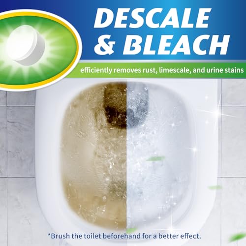 Toilet Bowl Cleaner Tablets 40 Pack (40 Count)