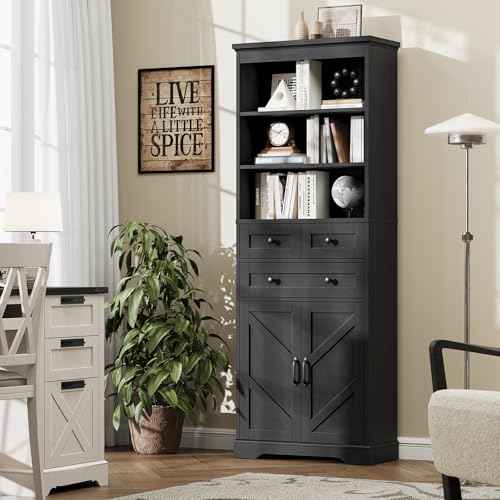 Halitaa 72" Tall Bookshelf