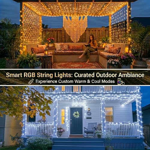 200 LED RGB String Lights Outdoor Indoor (66 Foot)