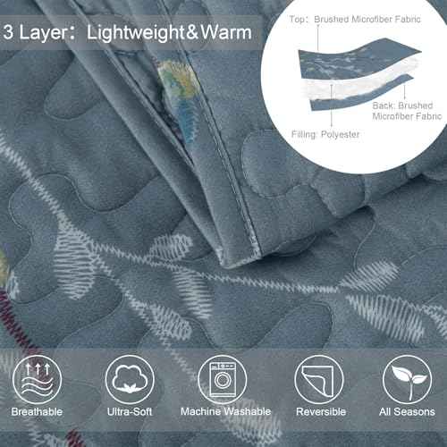 Reversible Boho California King Quilt