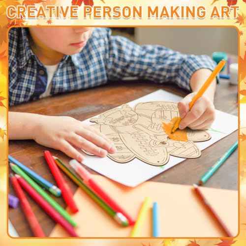 Paintable Thanksgiving Ornaments 3 Sets (3 Count)