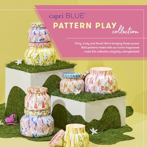 Scented Pattern Play Glass Jar Candles (8 Ounce)
