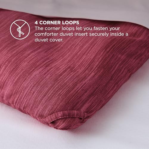 Red Twin Comforter Set