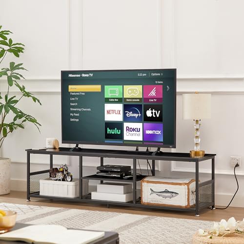 TV Stand with Power Outlets for Televisions up to 65Inch